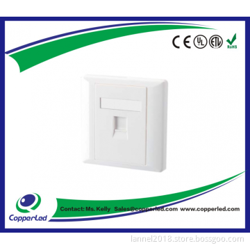 86 Type Faceplate 1 Port